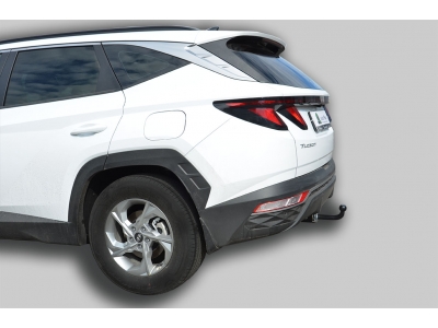 Фаркоп для Hyundai Tucson 2021-н.в., Kia Sportage 2022-н.в. с условно-съемным креплением шара (на 2 болтах)