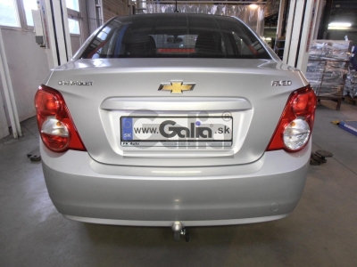 Фаркоп оцинкованный Galia шар A на седан для Chevrolet Aveo 2012-2015