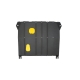 Защита картера и коробки передач для KIA Sportage 2021-н.в. (China) 2.0 бензин AT FWD NLZ сталь, с крепежом / Киа Спортаж