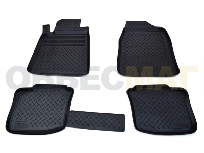 Коврики в салон Norplast полиуретан для Volga Siber 2008-