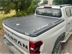 Крышка кузова (алюминий Premium Black) для Mitsubishi L200 2015-2018 №MITL20015-57